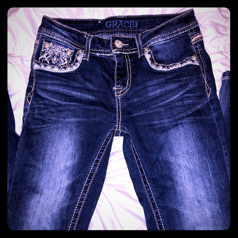 Girls Grace in La jeans